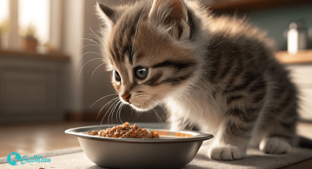 wet cat food for kittens is it safe