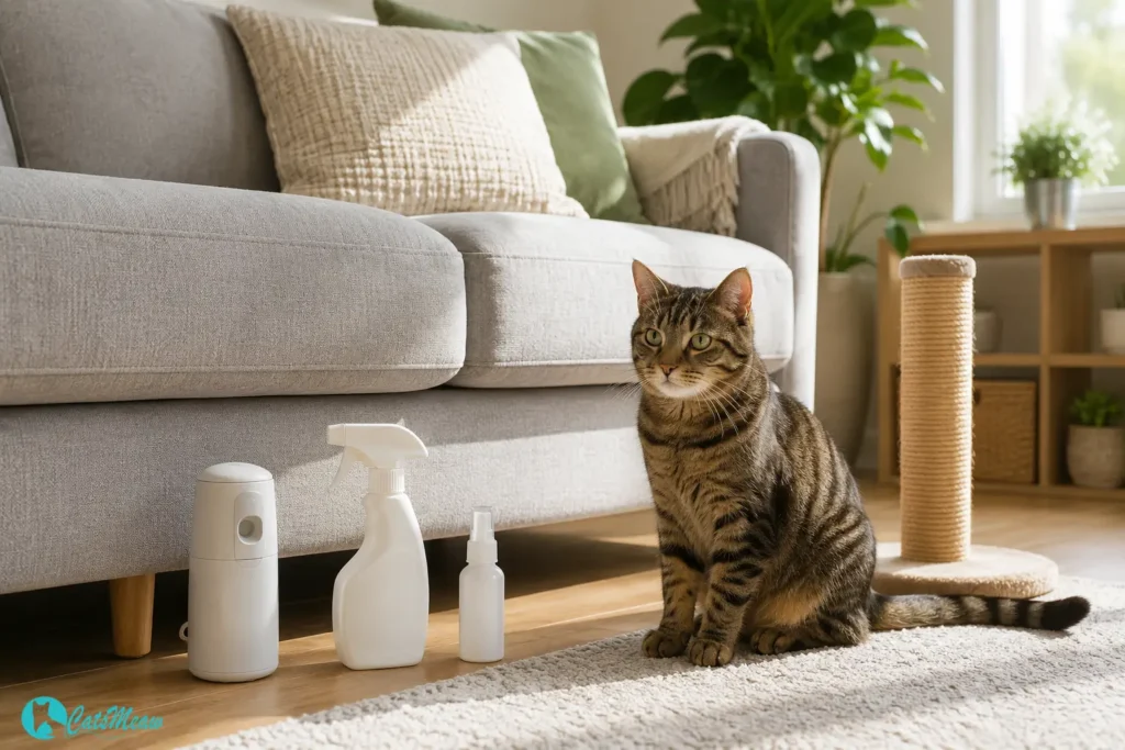 Best Cat Repellent Sprays for Indoor Furniture
