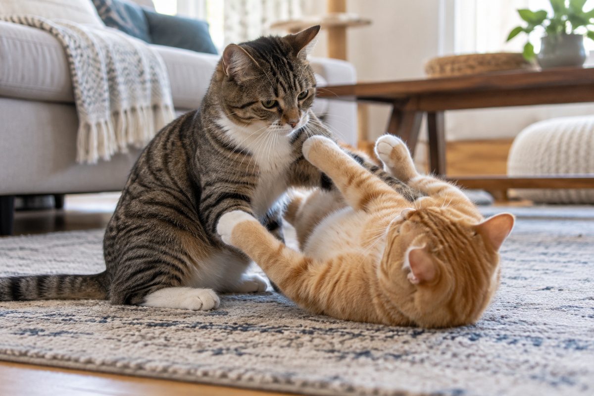 How to Tell If Cats Are Playing or Fighting: Signs and Solutions