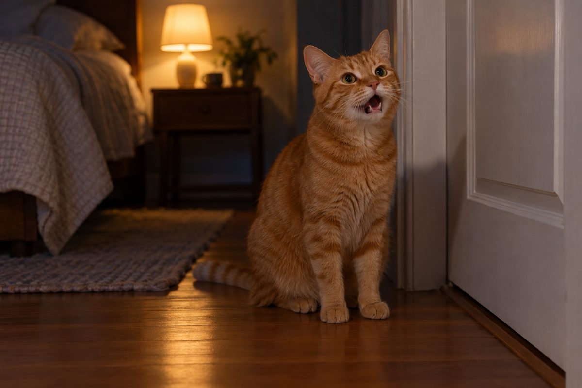 Why Does My Cat Meow at Night? 5 Common Causes