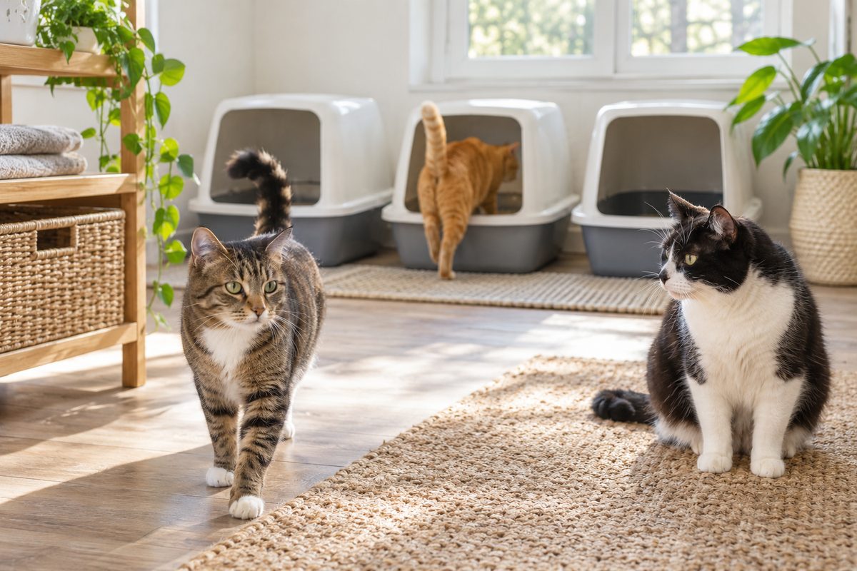 Best Cat Litter for Multiple Cats: 5 Key Buying Guide