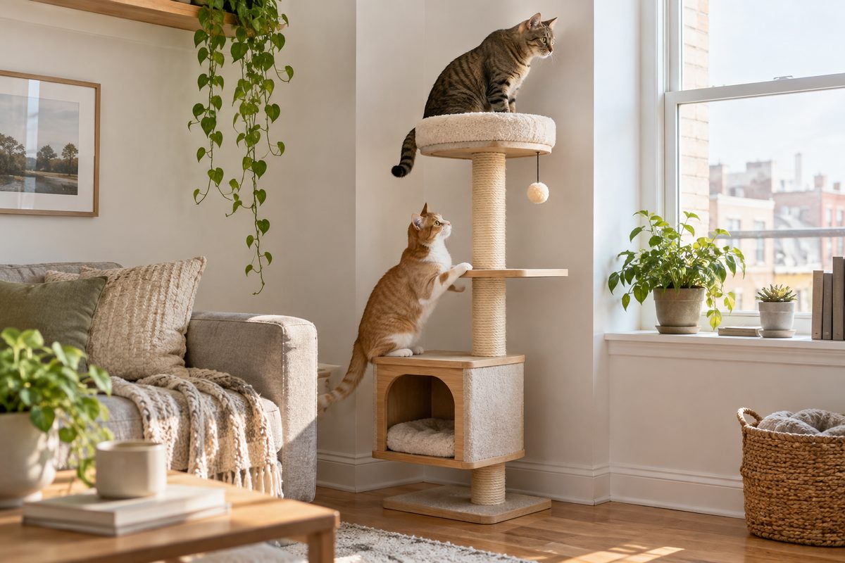 Best Cat Tree for Small Apartments: Space-Saving Solutions