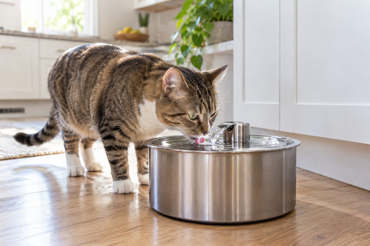 Best Cat Water Fountain for Easy Cleaning