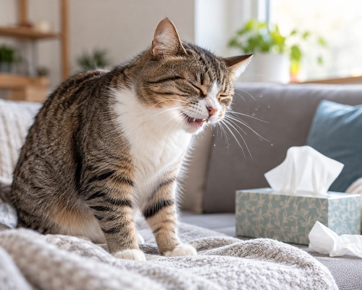 Cat Sneezing: 7 Common Causes and When to Worry