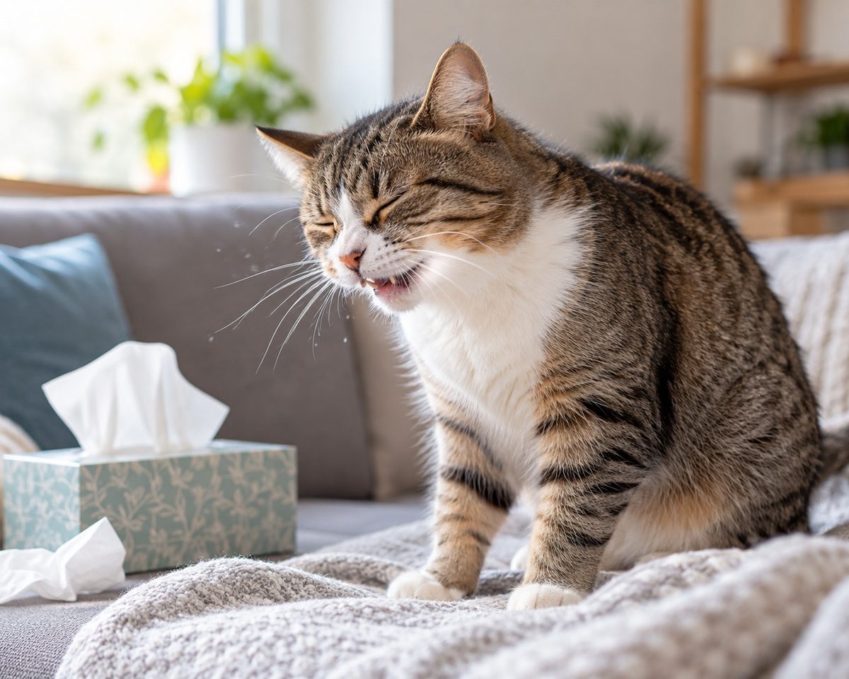 Cat Sneezing: 7 Common Causes and When to Worry
