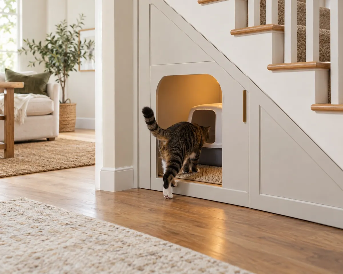 Hidden Cat Litter Box Ideas: 12 Smart Ways to Hide the Box