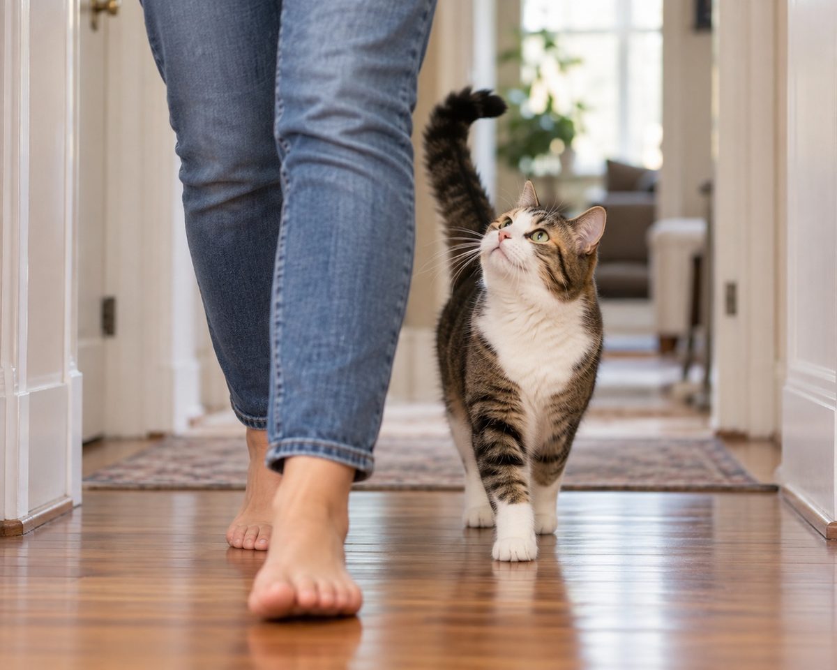 Why Does My Cat Follow Me Everywhere? 7 Proven Reasons