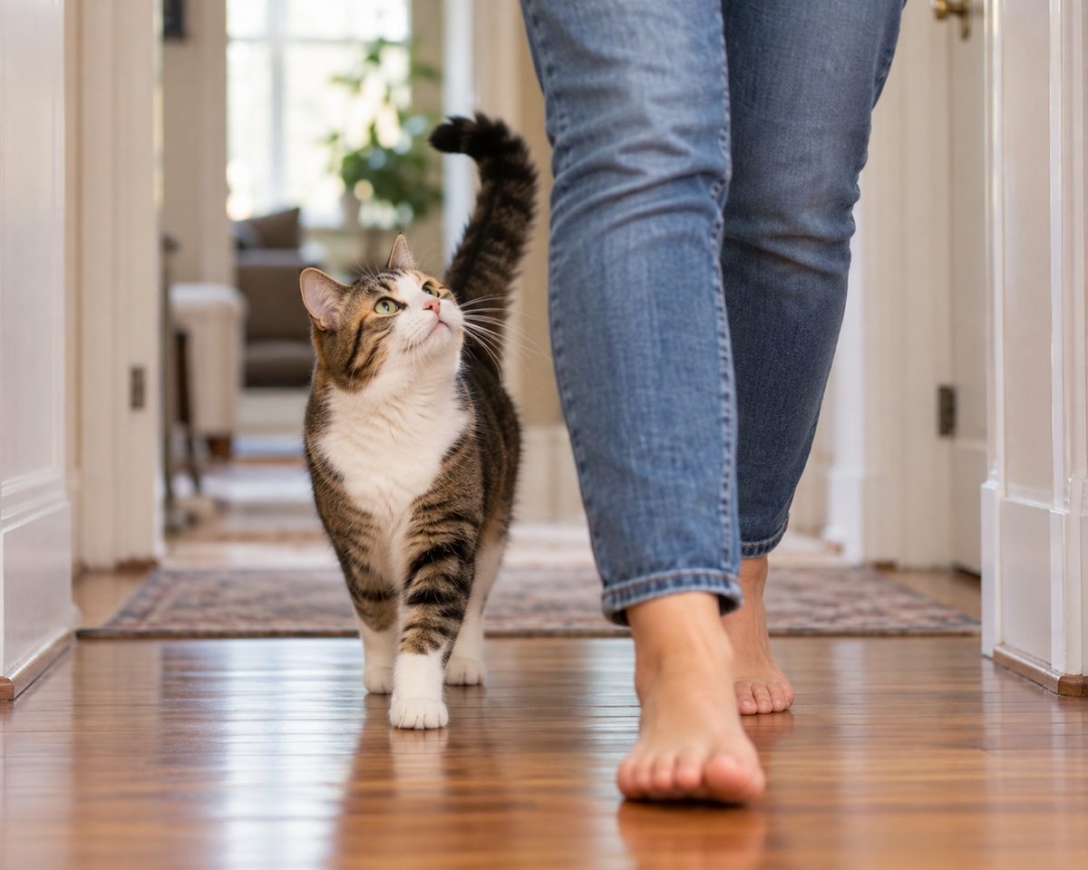 Why Does My Cat Follow Me Everywhere? 7 Proven Reasons