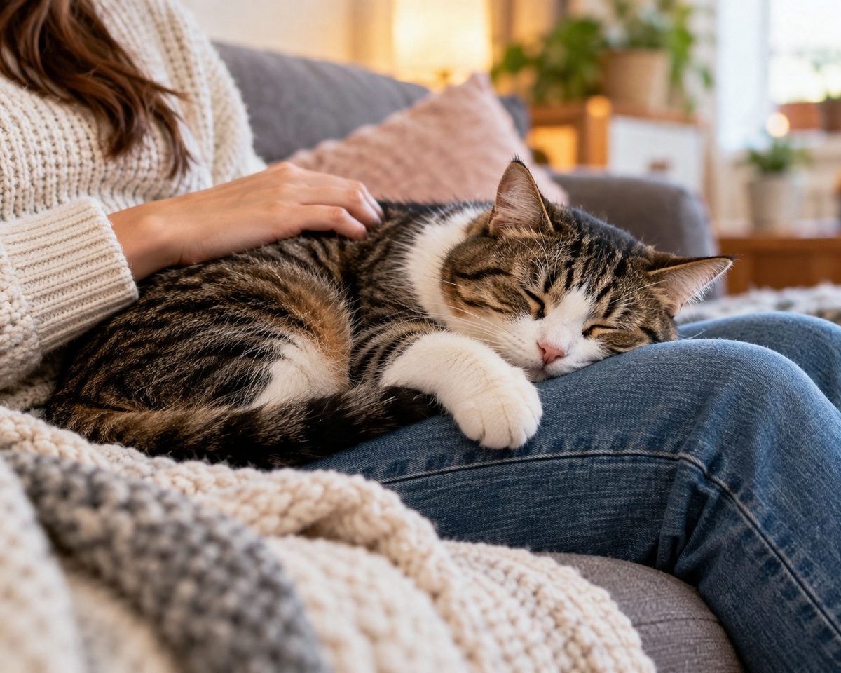 Why Does My Cat Sleep on Me? 7 Proven Reasons Behind It