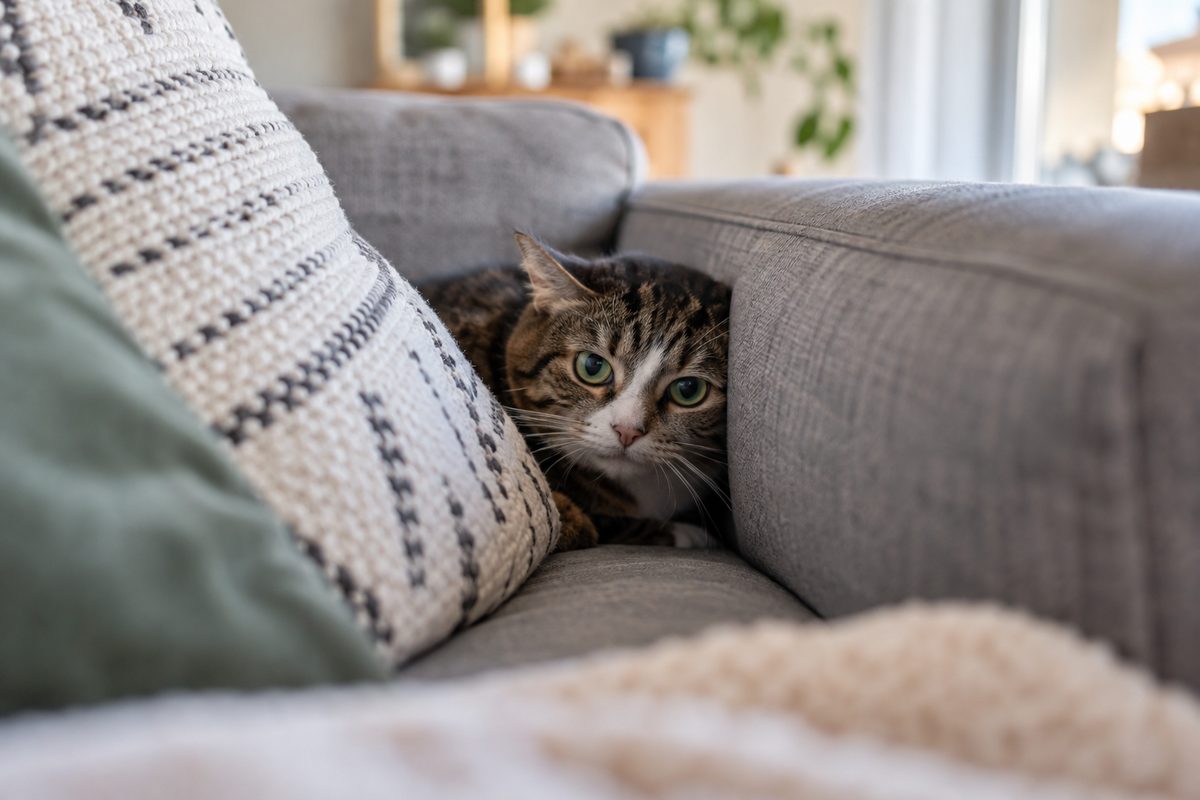 Why Is My Cat Suddenly Hiding: 6 Common Causes